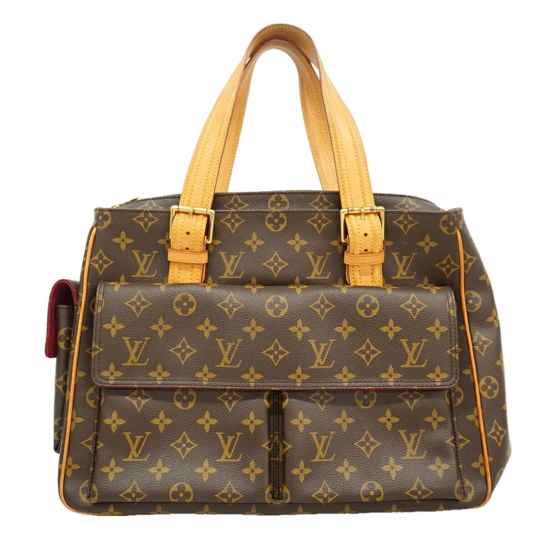 LOUIS VUITTON MONOGRAM MULTIPLICITE SHOULDER BAG: Louis Vuitton Monogram Multiplicite Shoulder Bag Brand: Louis Vuitton Type/Style: Shoulder bag Material: none Color: Brown Size: (HxWxD) 28cm x 37cm x 12cm / 11.02inch x 14.56inch x 4.72inch Acces