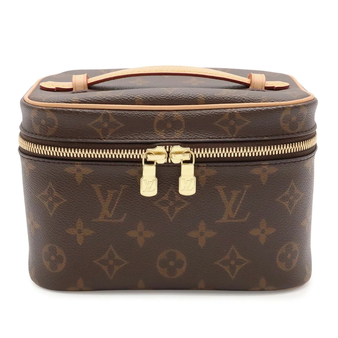 LOUIS VUITTON MONOGRAM NICE MINI HANDBAG: Louis Vuitton Monogram Nice Mini Handbag Brand: Louis Vuitton Type/Style: Handbag Material: Monogram Color: Brown Size: (HxWxD) 13cm x 19cm x 12cm / 5.11inch x 7.48inch x 4.72inch Accessories: None