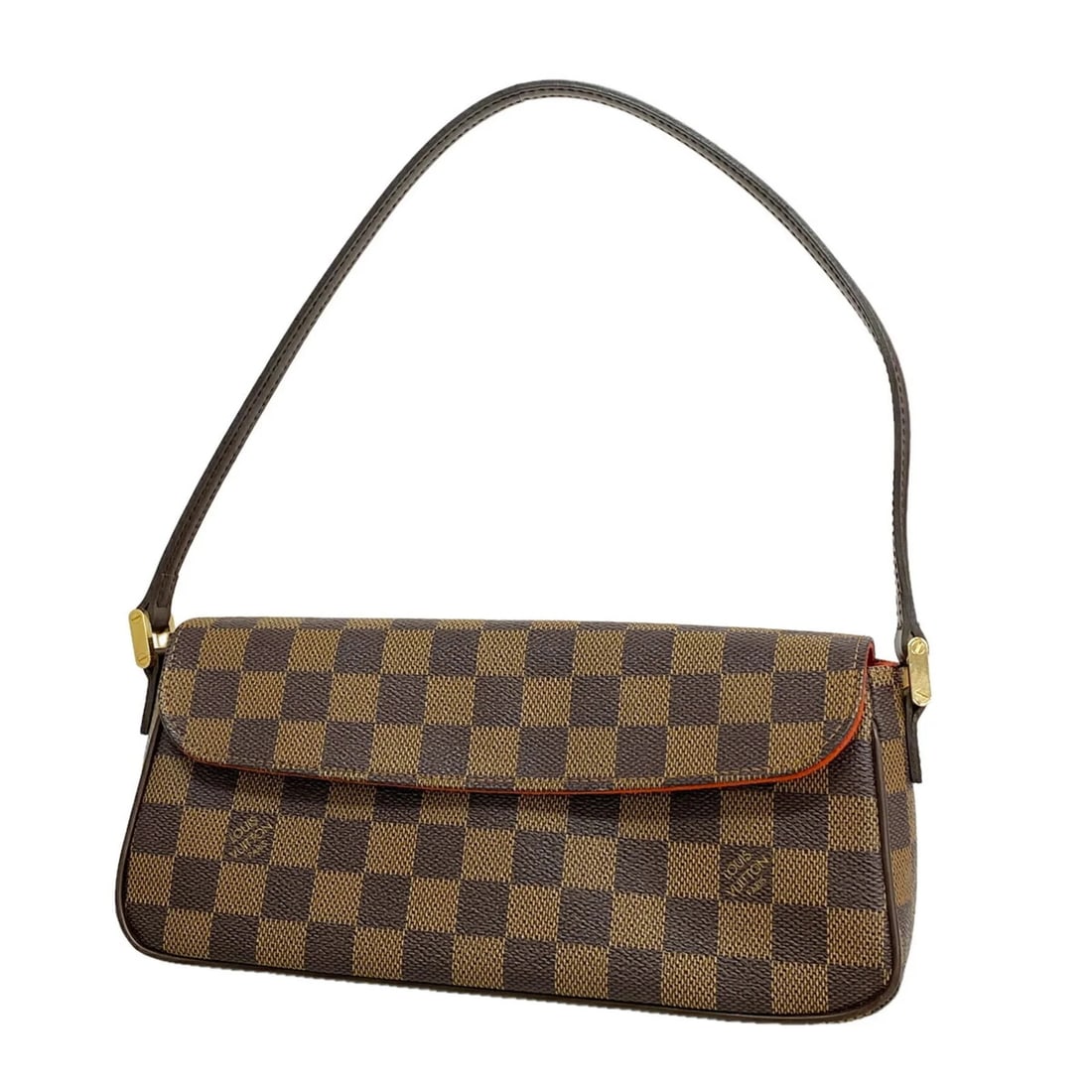 LOUIS VUITTON DAMIER RECOLETA SHOULDER BAG: Louis Vuitton Damier Recoleta Shoulder Bag Brand: Louis Vuitton Type/Style: Shoulder bag Material: none Color: Ebene Size: (HxWxD) 12cm x 25.5cm x 7cm / 4.72inch x 10.03inch x 2.75inch Accessories: