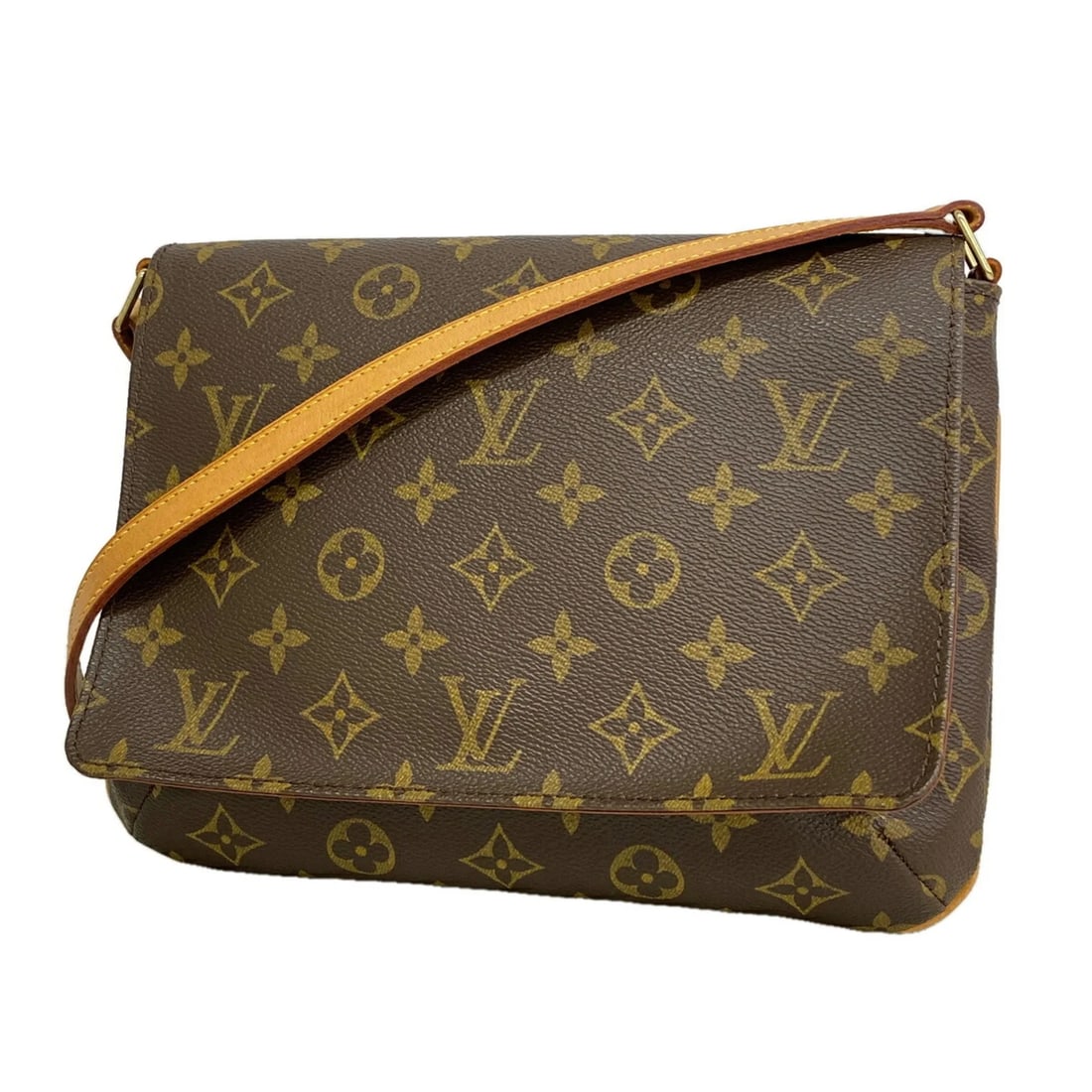 LOUIS VUITTON MONOGRAM MUSETTE SALSA SHORT STRAP SHOULDER BAG: Louis Vuitton Monogram Musette Salsa Short Strap Shoulder Bag Brand: Louis Vuitton Type/Style: Shoulder bag Material: none Color: Brown Size: (HxWxD) 20cm x 26cm x 5cm / 7.87inch x 10.23inch x