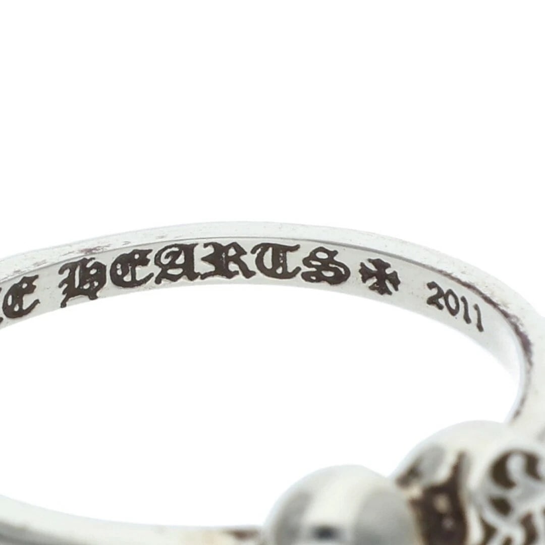 CHROME HEARTS BUBBLE GUM SILVER RING - 3