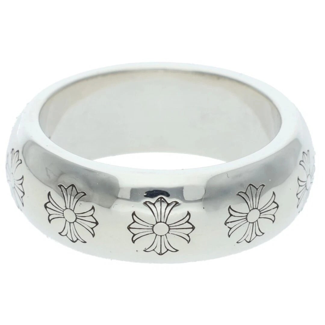 CHROME HEARTS ROUND SILVER RING - 2
