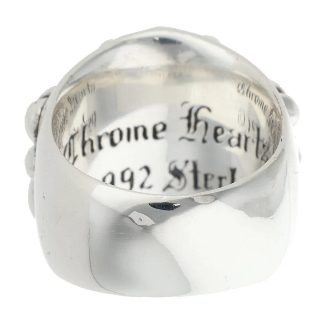 CHROME HEARTS KEEPER SILVER RING - 2