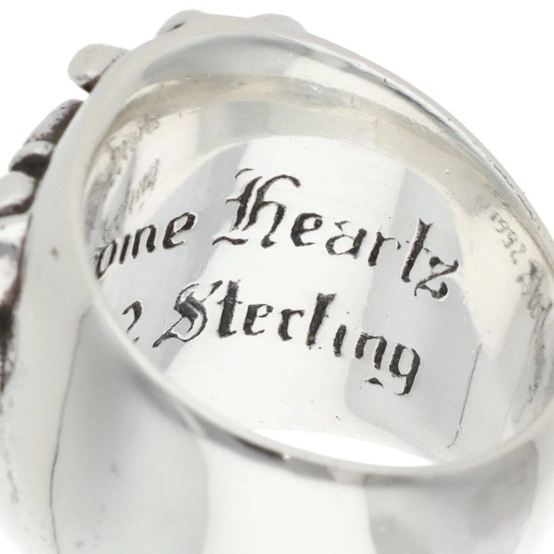 CHROME HEARTS KEEPER SILVER RING - 3