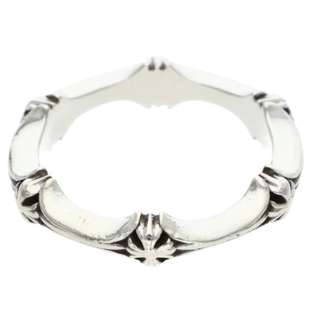 CHROME HEARTS PLUS AND BONE RING SILVER - 2