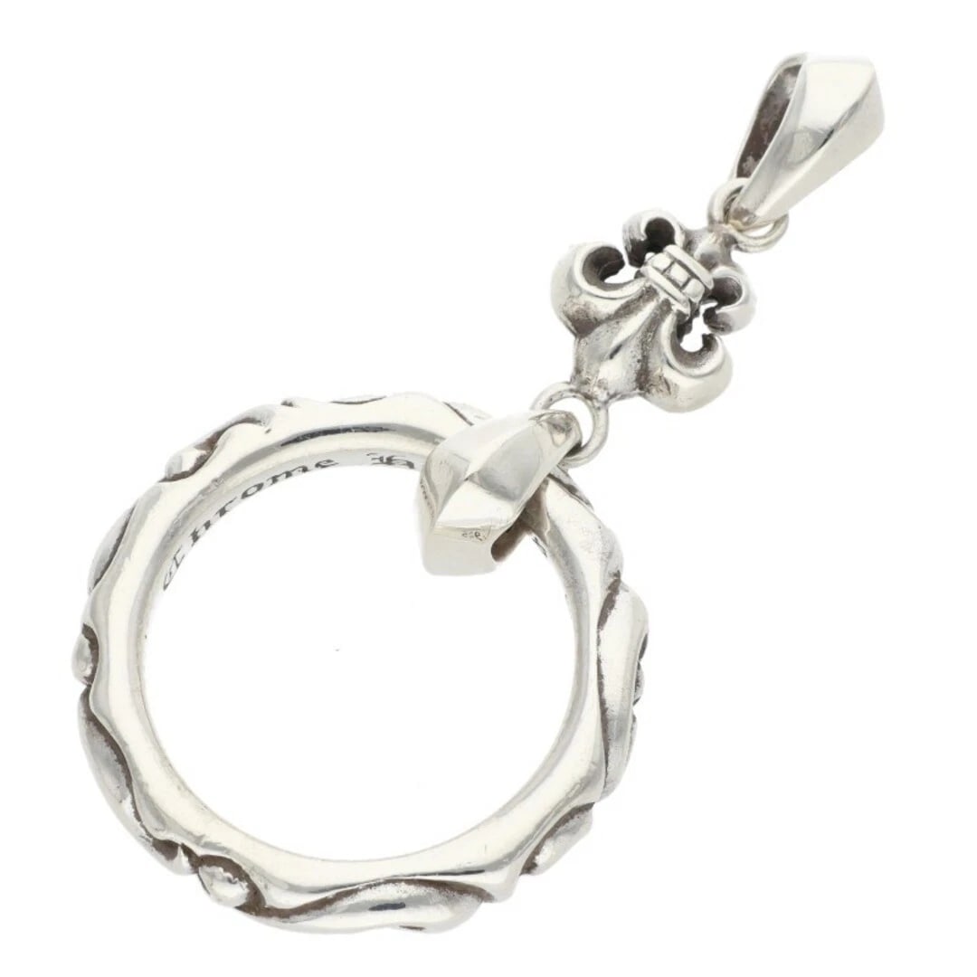 CHROME HEARTS EYWEAR LOOP MOTIF NECKLACE: Chrome Hearts Eywear Loop motif Necklace Brand: Chrome Hearts Type/Style: Necklace Material: Color: Size: Width 2.9cm, vertical 6.1cm Accessories: None Accessories Notice: When purchasing pre-owned