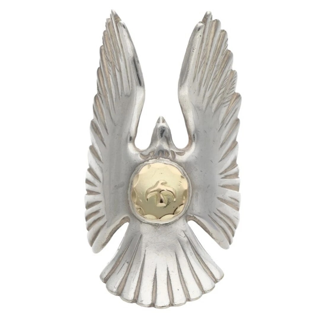 GORROWS GOLD METAL EAGLE RING - 2