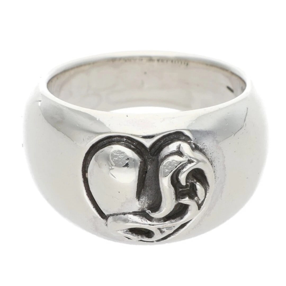 CHROME HEARTS BAND SILVER RING: Chrome Hearts Band Silver Ring Brand: Chrome Hearts Type/Style: Ring Material: Color: Size: 6.25 - 6.5 US Accessories: None Accessories Notice: When purchasing pre-owned goods, please refer to the