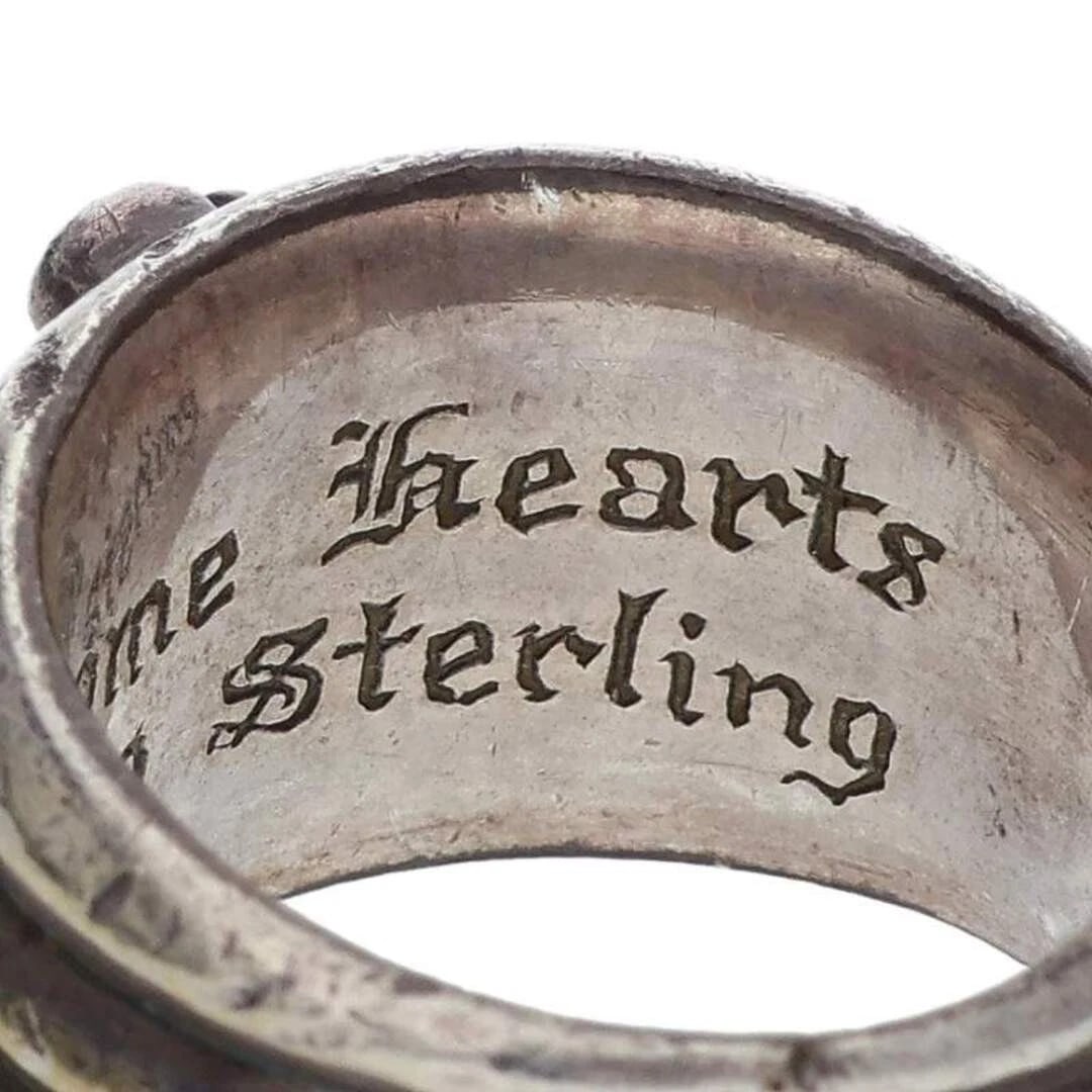 CHROME HEARTS DAGGER SILVER RING - 3
