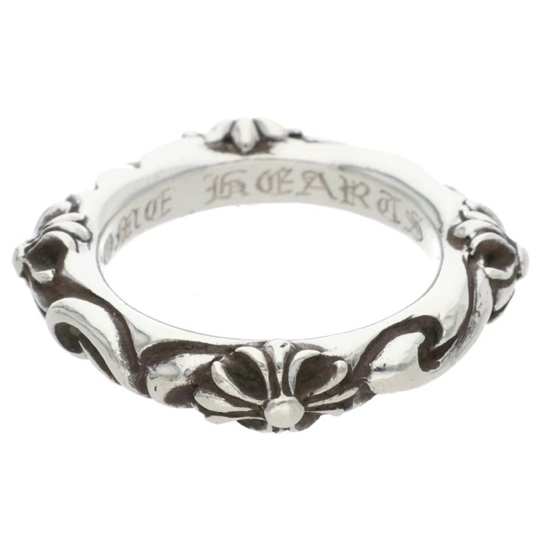 CHROME HEARTS SBT BAND SILVER RING MENS: Chrome Hearts SBT BAND Silver Ring Mens Brand: Chrome Hearts Type/Style: Ring Material: Color: Size: 7.25 US Accessories: None Accessories Notice: When purchasing pre-owned goods, please r