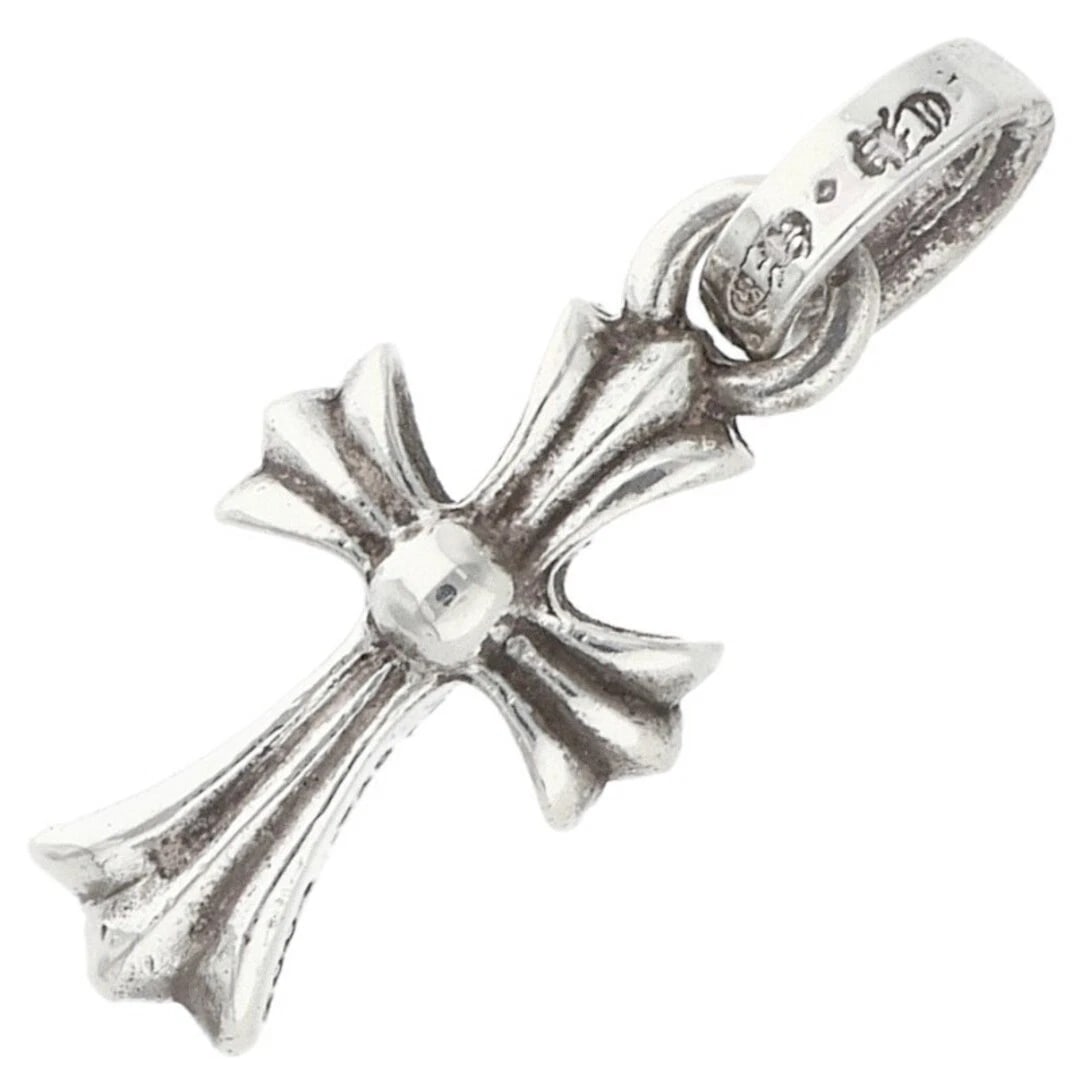 CHROME HEARTS BBYFAT BABY FAT CHARM NECKLACE TOP: Chrome Hearts BBYFAT Baby Fat Charm Necklace Top Brand: Chrome Hearts Type/Style: Necklace Material: 925 silver Color: silver Size: vertical 2.4cm Accessories: None Accessories Notice: Whe