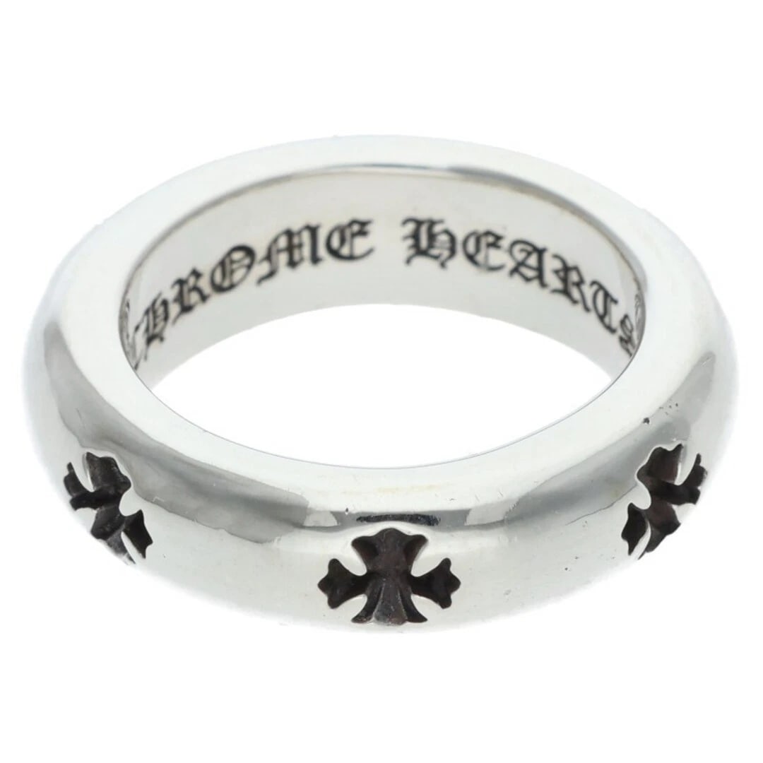 CHROME HEARTS NEGATIVE CH PLUS SILVER RING: Chrome Hearts Negative Ch Plus Silver Ring Brand: Chrome Hearts Type/Style: Ring Material: 925 silver Color: silver Size: US Size 10 Accessories: None Accessories Notice: When purchasing p