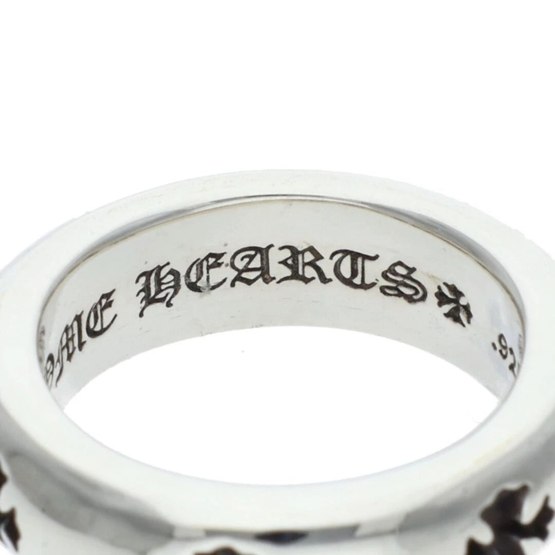 CHROME HEARTS NEGATIVE CH PLUS SILVER RING - 2