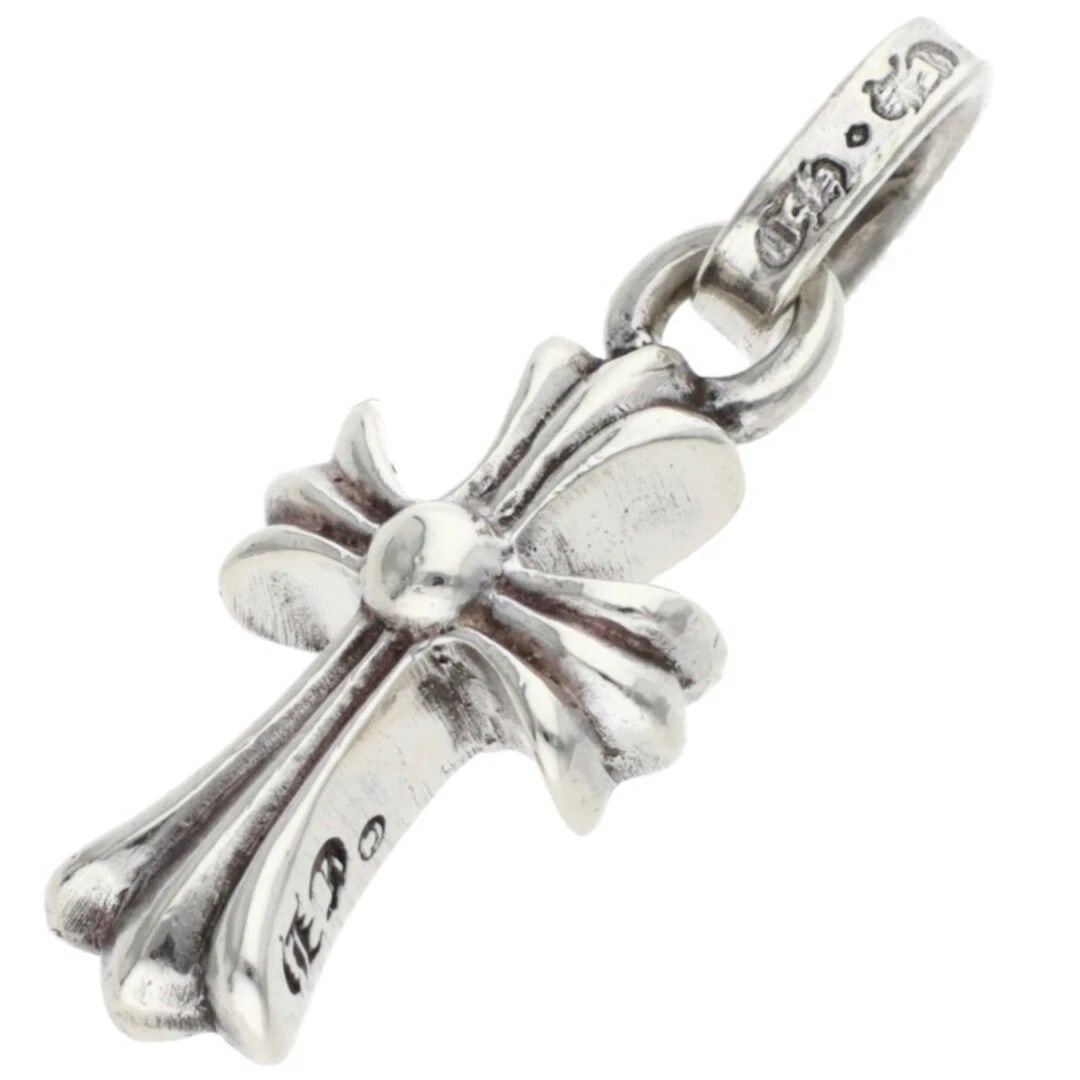 CHROME HEARTS CRS BBYFAT BABY FAT CHARM SILVER NECKLACE TOP: Chrome Hearts CRS BBYFAT Baby Fat Charm Silver Necklace Top Brand: Chrome Hearts Type/Style: Necklace Material: 925 silver Color: silver Size: vertical 2.4cm Accessories: None Accessories