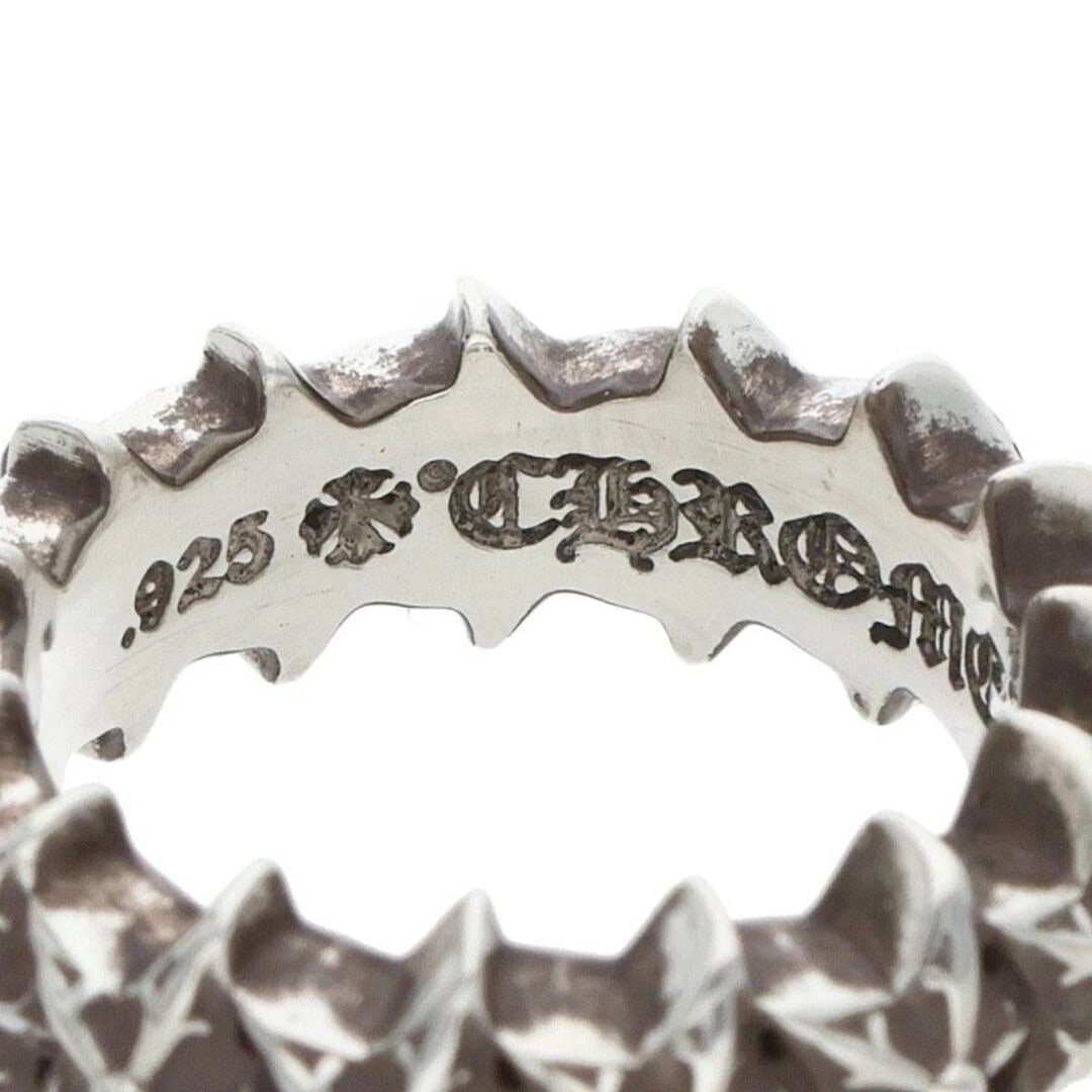 CHROME HEARTS TINY SILVER RING MEN'S - 2