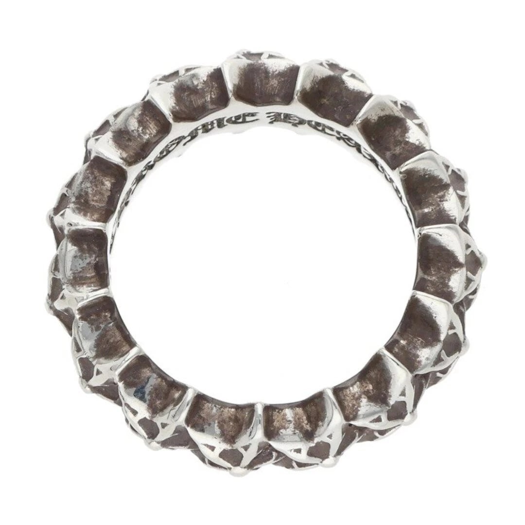 CHROME HEARTS TINY SILVER RING MEN'S - 3