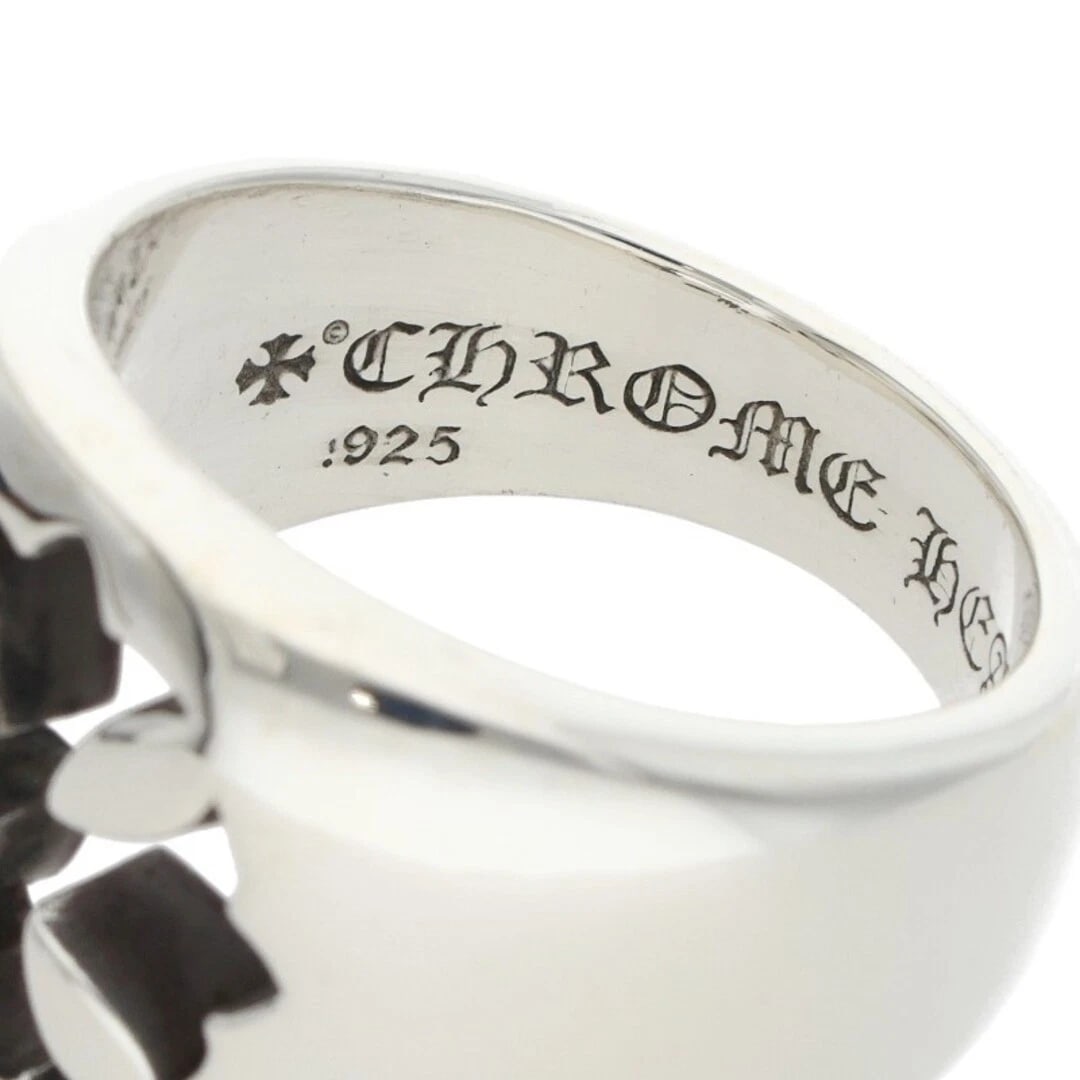 CHROME HEARTS NEGATIVE SPACE SILVER RING - 3