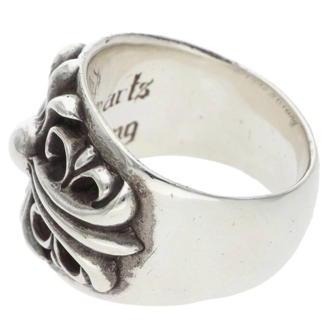 CHROME HEARTS KEEPER SILVER RING - 3