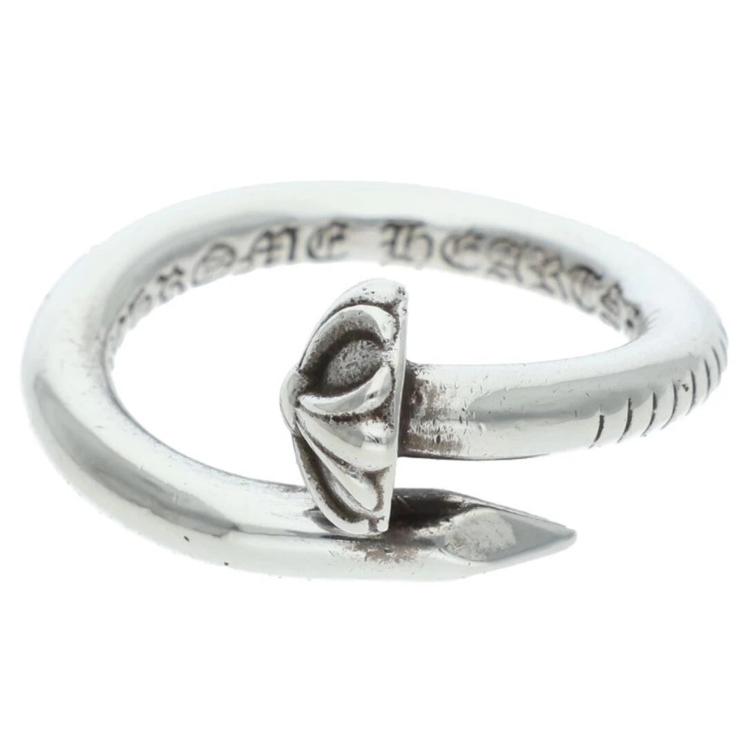 CHROME HEARTS CRSBALL CROSSBALL SILVER RING: Chrome Hearts CRSBALL Crossball Silver Ring Brand: Chrome Hearts Type/Style: Ring Material: 925 silver Color: silver Size: US Size 10 Accessories: None Accessories Notice: When purchasing pre-owned