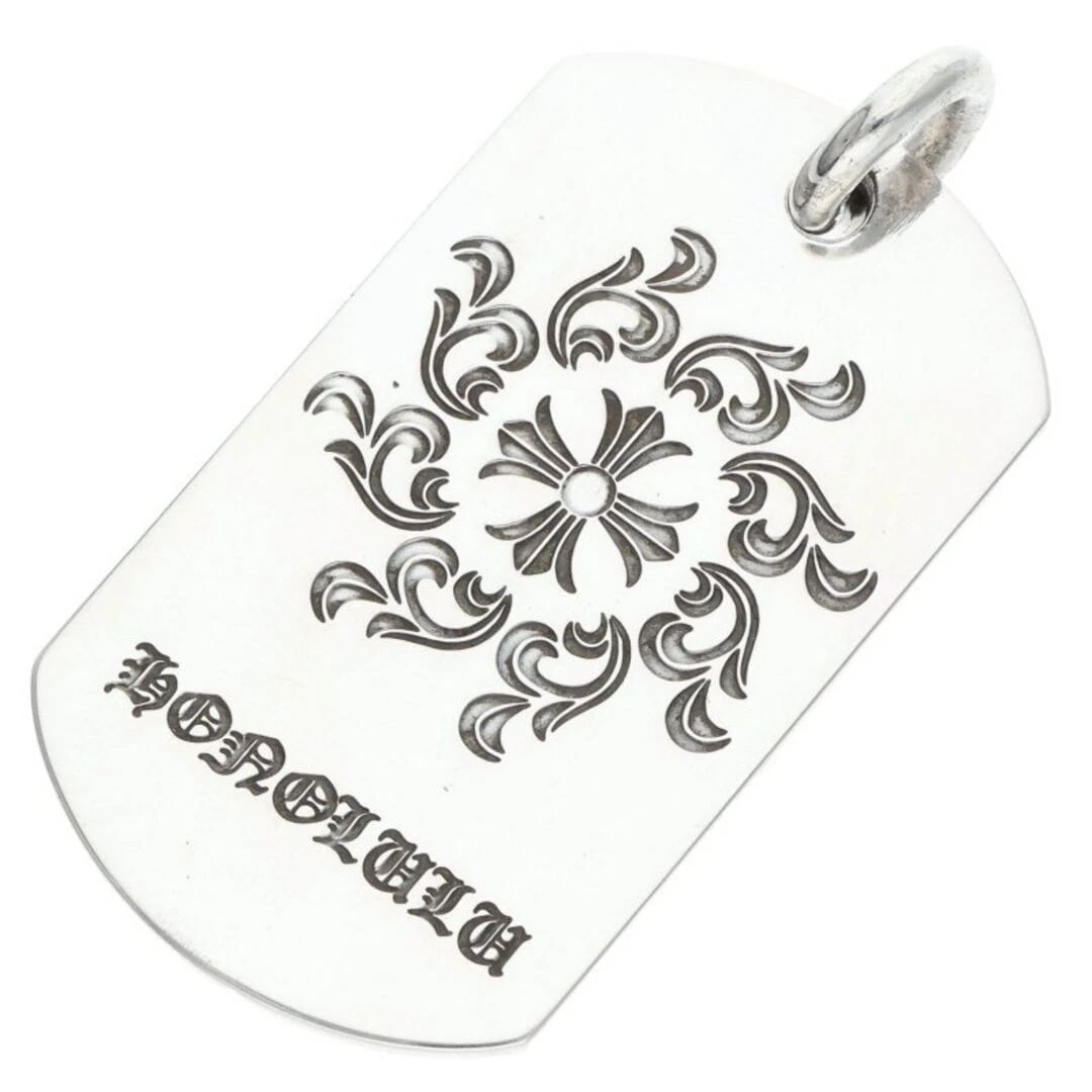 CHROME HEARTS DOG HONOLULU NECKLACE TOP: CHROME HEARTS Dog Honolulu Necklace Top Brand: Chrome Hearts Type/Style: Necklace Material: 925 Silver Color: silver Size: vertical 5.6cm Accessories: None Accessories Notice: When purchasing