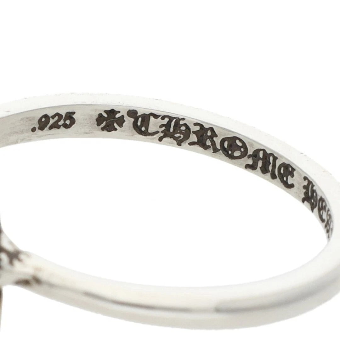 CHROME HEARTS BUBBLGM STAR BUBBLE GUM SILVER RING - 3