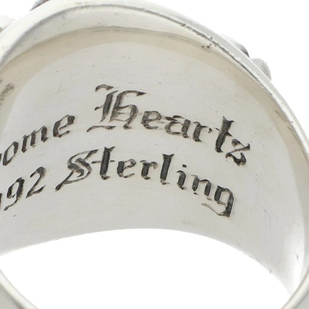 CHROME HEARTS KEEPER SILVER RING - 2