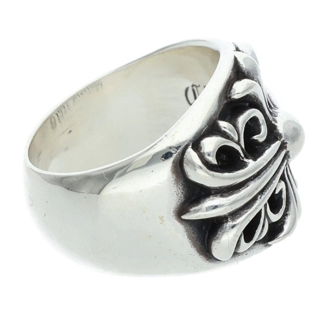 CHROME HEARTS KEEPER SILVER RING - 3