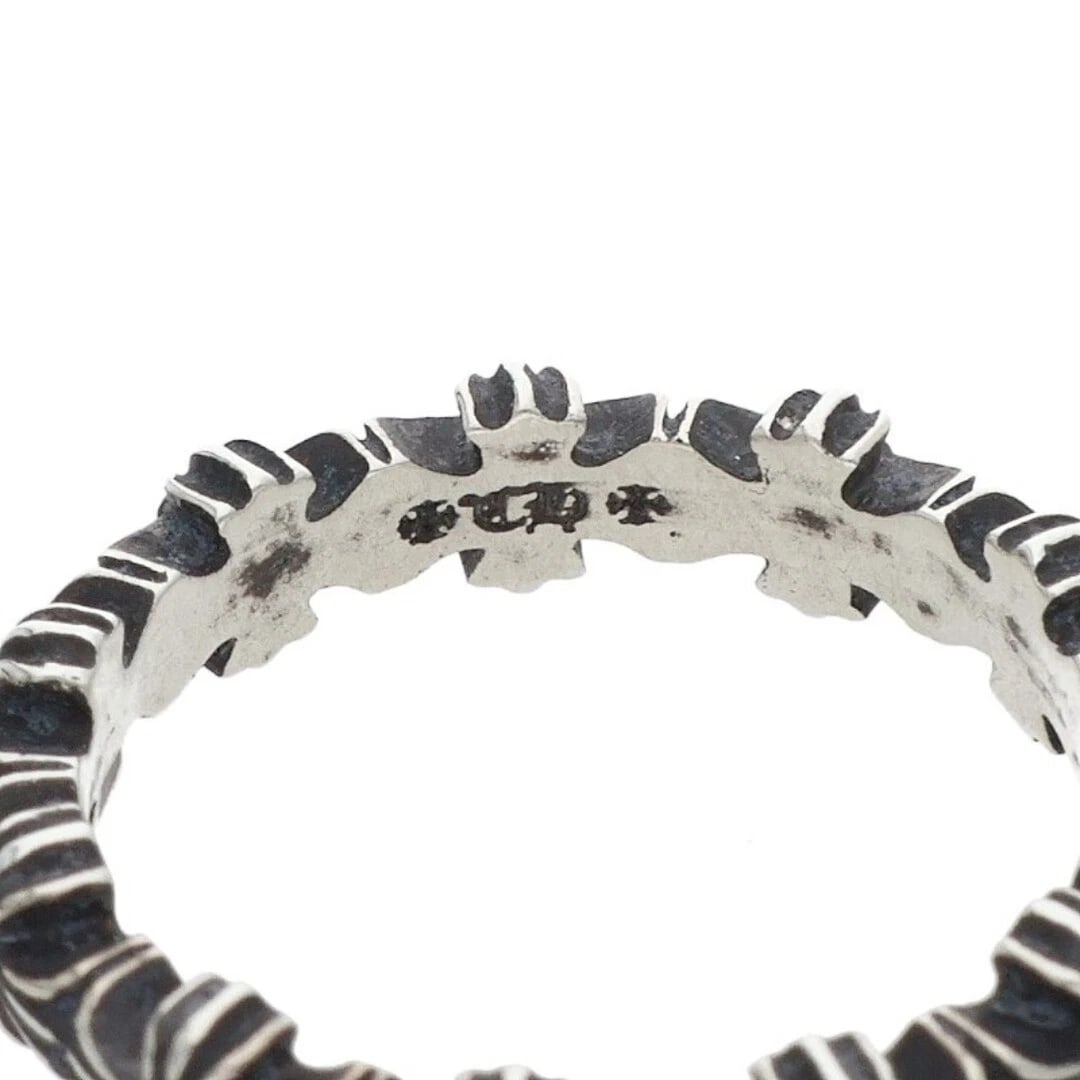 CHROME HEARTS PLUS SILVER RING MEN'S - 2