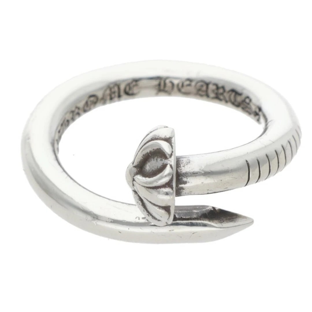 CHROME HEARTS CROSSBALL SILVER RING: Chrome Hearts Crossball Silver Ring Brand: Chrome Hearts Type/Style: Ring Material: 925 Silver Color: silver Size: US Size 10 Accessories: None Accessories Notice: When purchasing pre-owned goods,