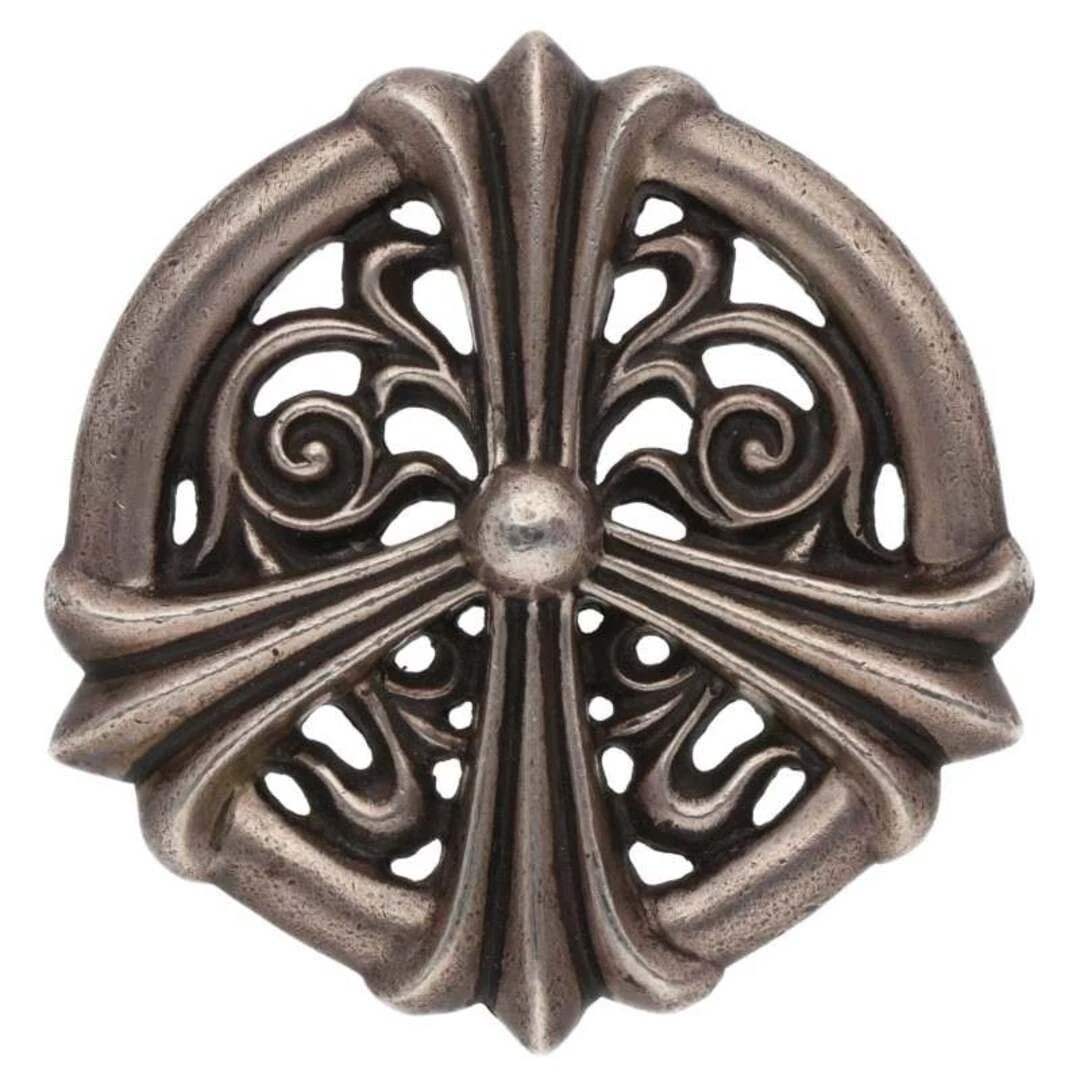 CHROME HEARTS PEACE MEDALION PIECE MEDALLION SILVER NECKLACE TOP (1 of 3)