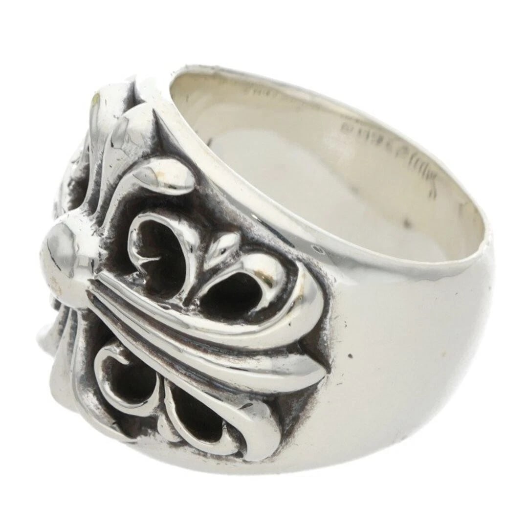 CHROME HEARTS KEEPER SILVER RING - 3