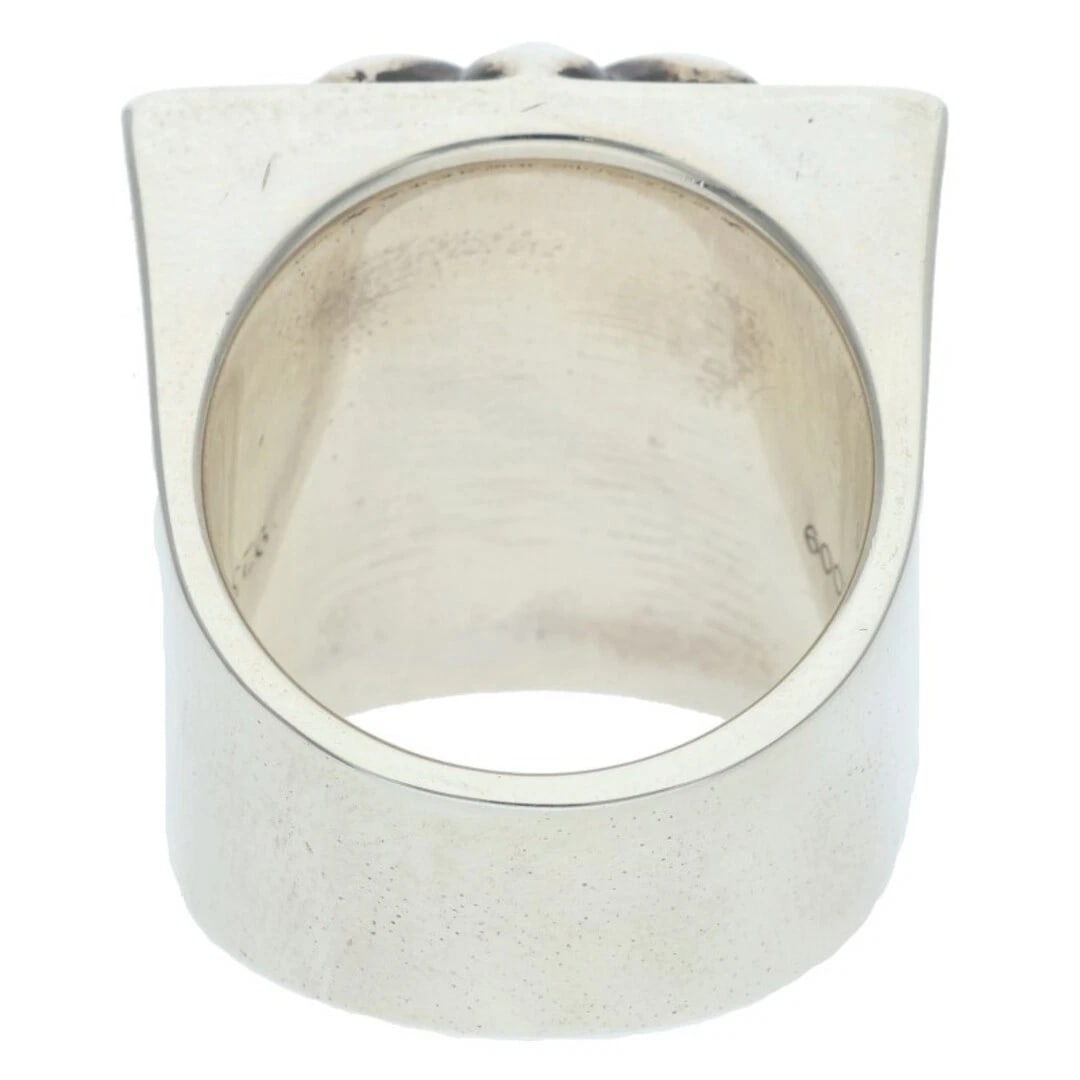 CHROME HEARTS CH PLUS PYRAMID SILVER RING - 2
