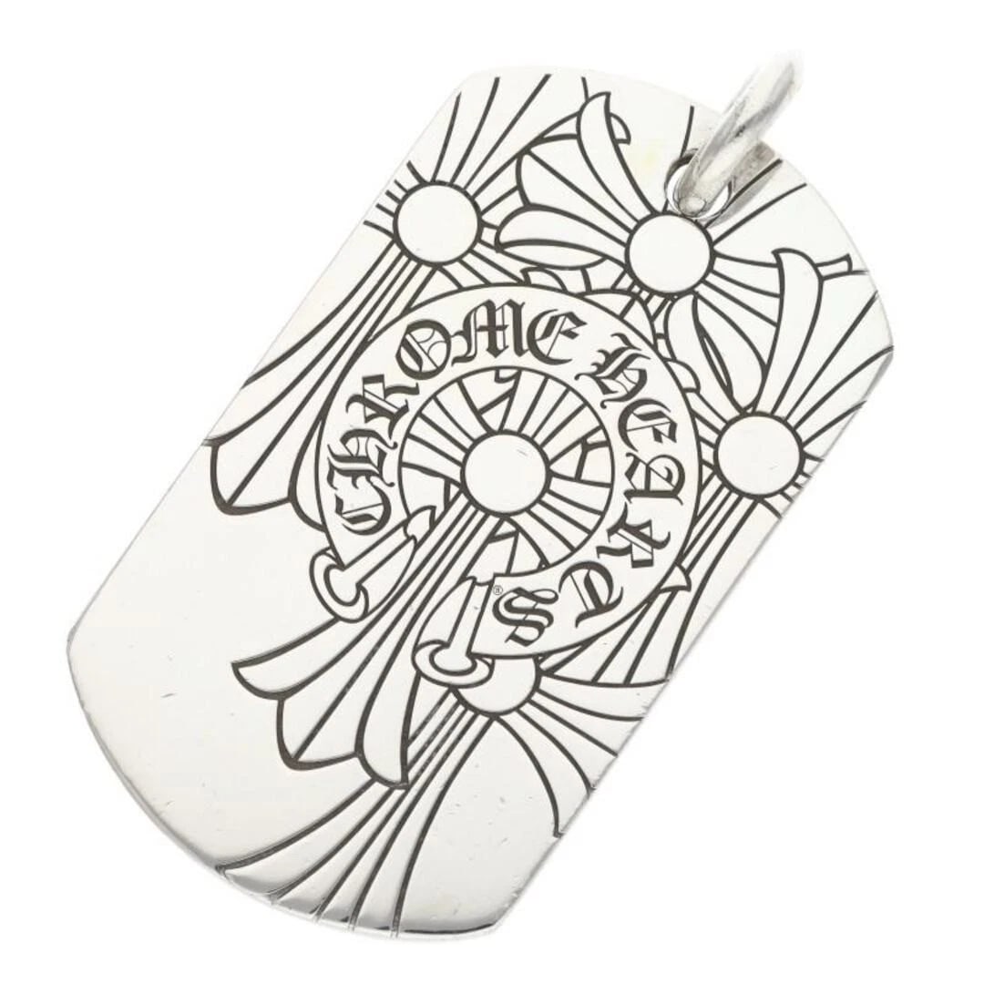 CHROME HEARTS DOG LARGE NECKLACE TOP: Chrome Hearts Dog Large Necklace Top Brand: Chrome Hearts Type/Style: Necklace Material: 925 Silver Color: silver Size: Vertical 5.8cm Accessories: None Accessories Notice: When purchasing
