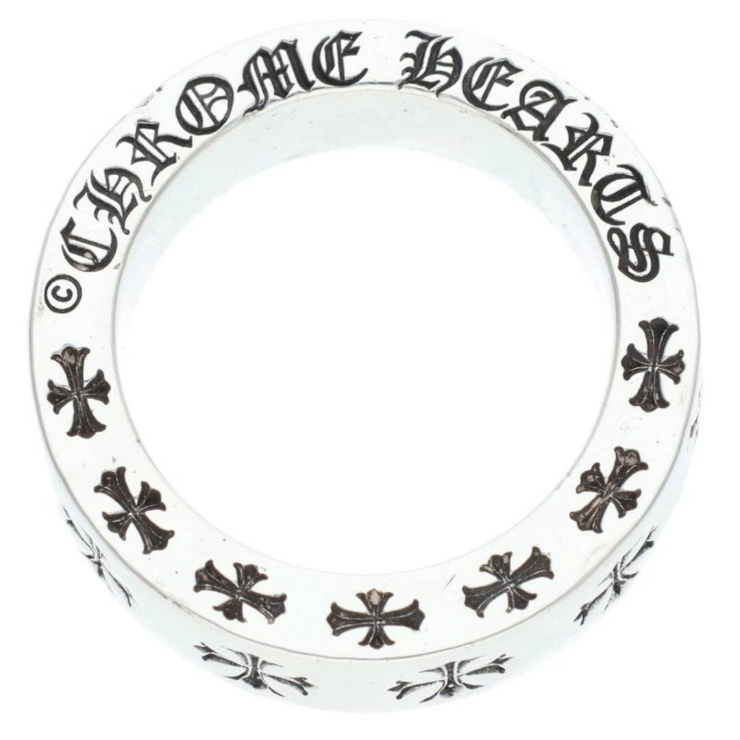 CHROME HEARTS SPACER FOREVER SILVER RING - 3