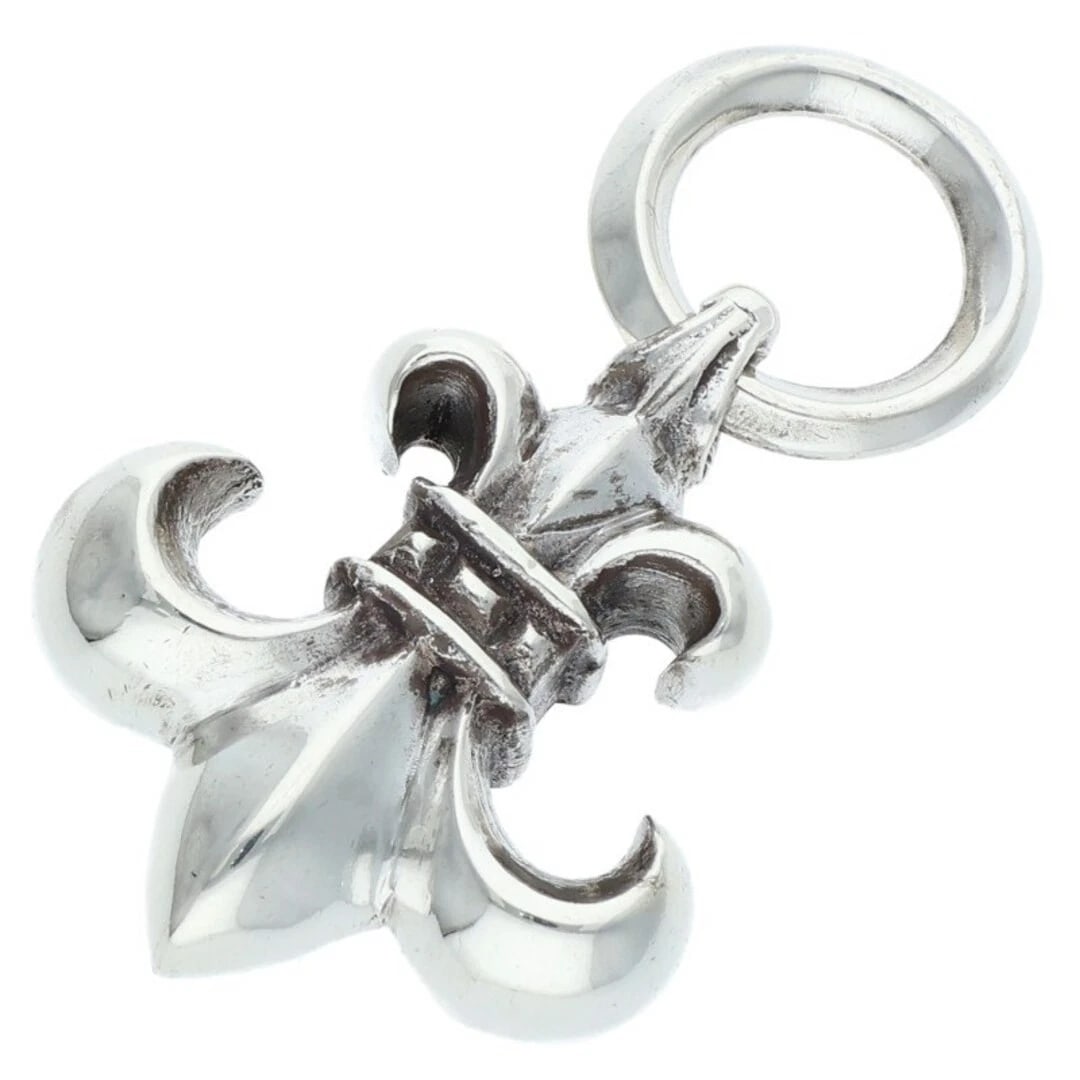 CHROME HEARTS F PENDANT SILVER NECKLACE TOP: Chrome Hearts F Pendant Silver Necklace Top Brand: Chrome Hearts Type/Style: Necklace Material: 925 Silver Color: silver Size: vertical 4.4cm Accessories: None Accessories Notice: When pur