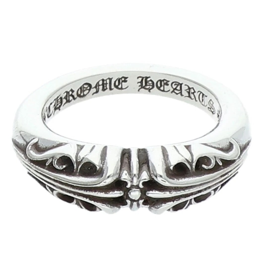 CHROME HEARTS BABY CLSC CLASSIC K&T SILVER RING (1 of 3)