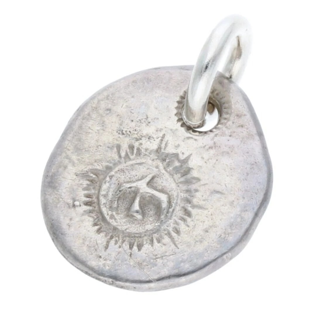 GOROWS EARLY TYPE OLD SOLAR METAL LARGE NECKLESS TOP: Gorows Early Type Old Solar Metal Large Neckless Top Brand: goro's Type/Style: Necklace Material: 925 Silver Color: silver Size: vertical 2.1cm Accessories: None Accessories Notice: When p