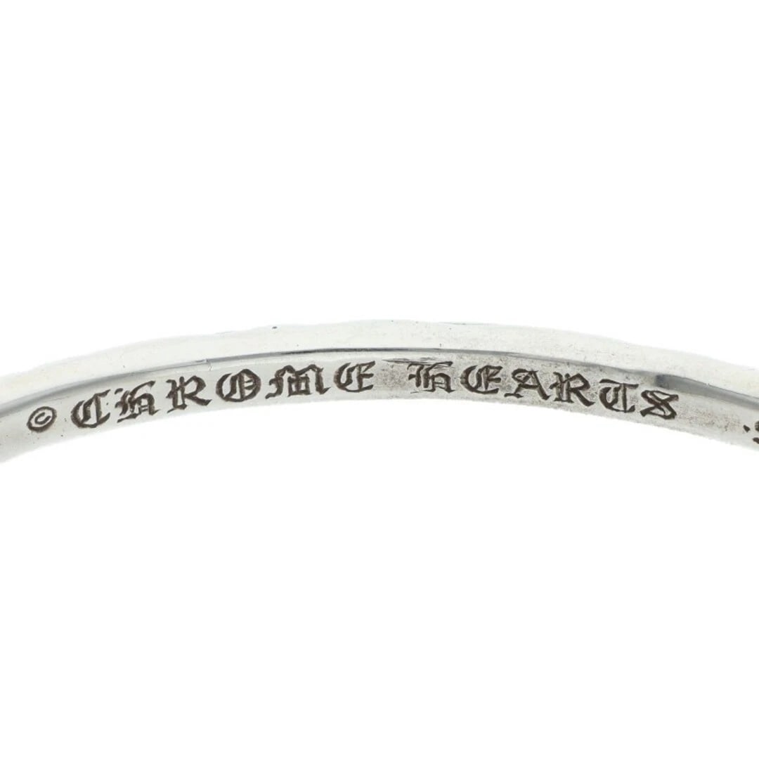 CHROME HEARTS BANGLE SCROLL BAND SILVER - 2