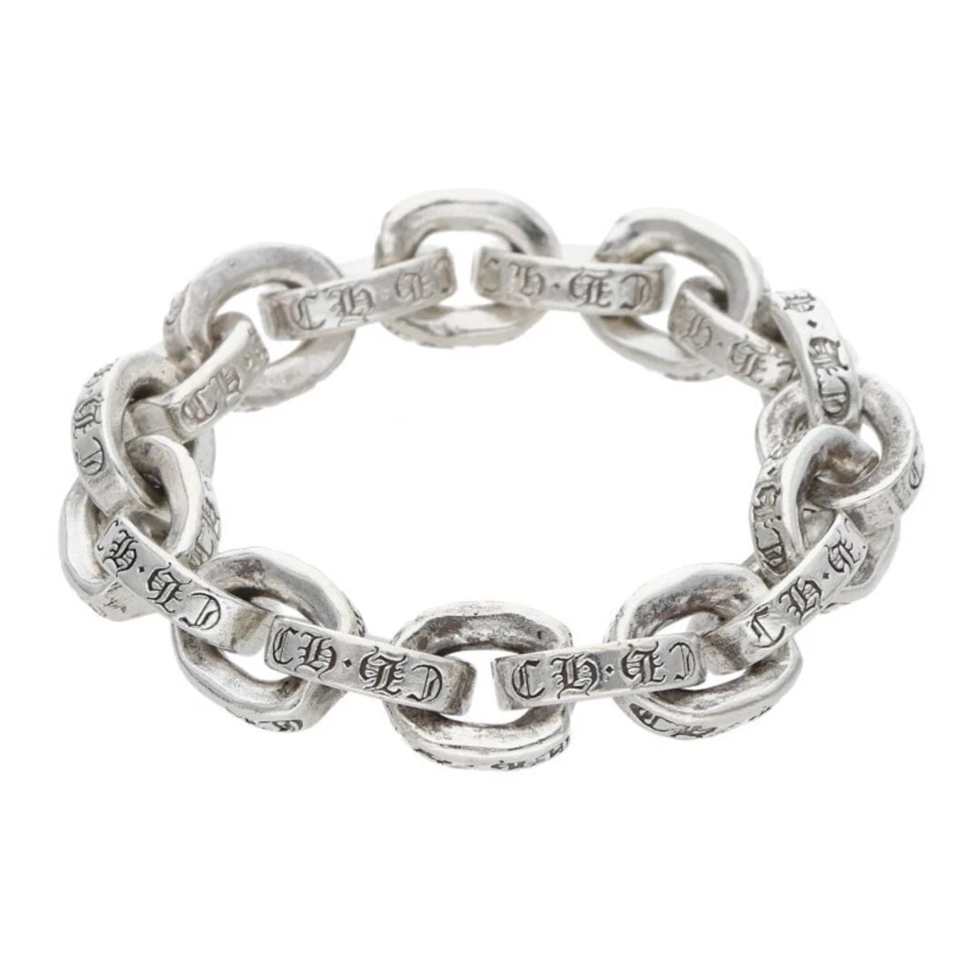 CHROME HEARTS PAPER CHAIN RING SILVER - 2