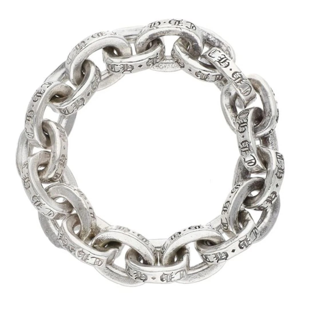 CHROME HEARTS PAPER CHAIN RING SILVER - 5