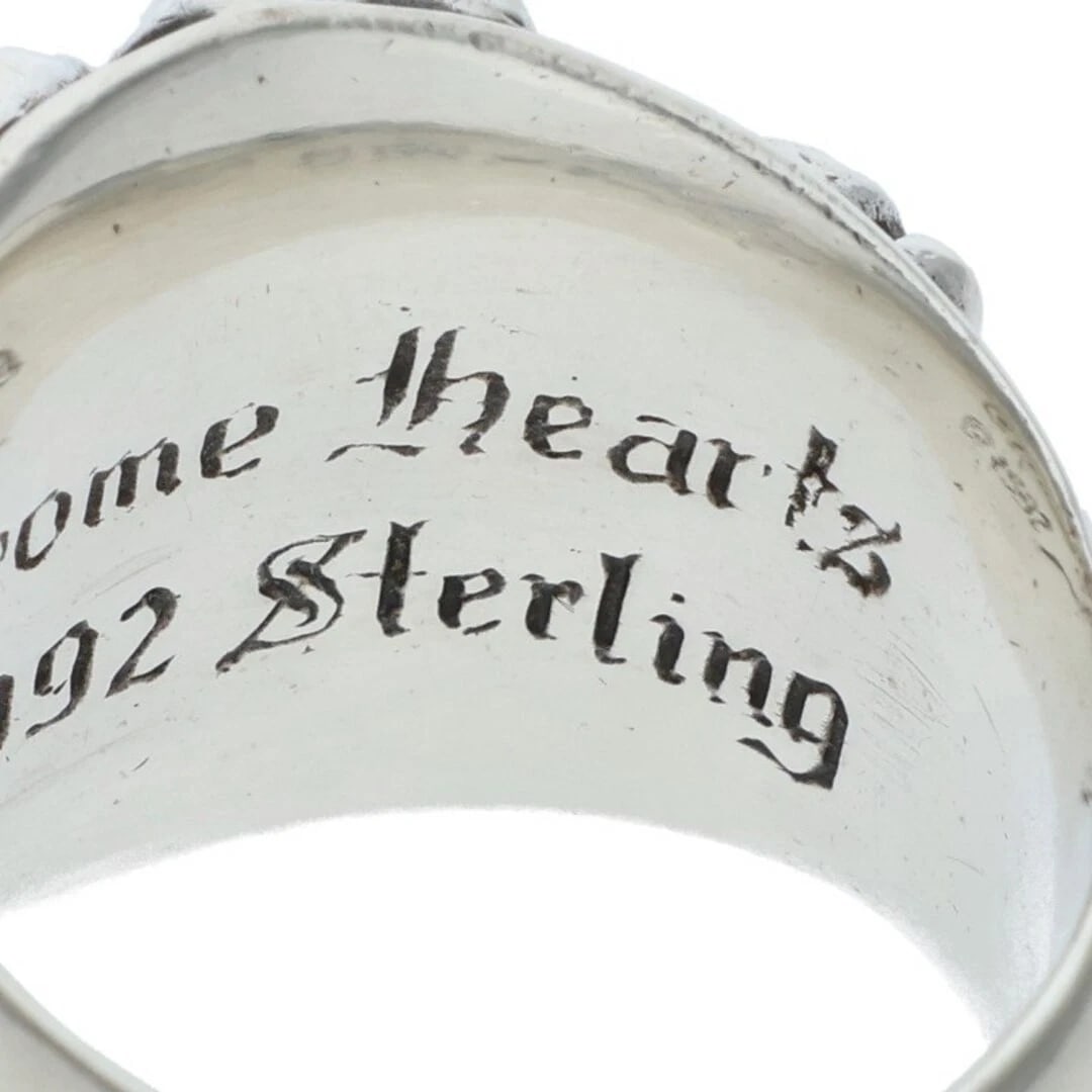 CHROME HEARTS KEEPER SILVER RING - 2