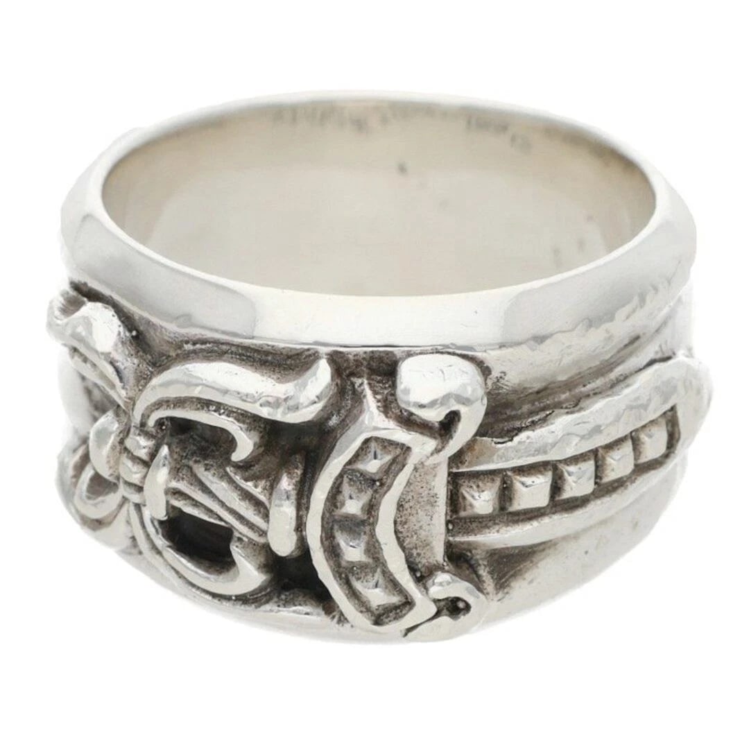 CHROME HEARTS DAGGER SILVER RING: Chrome Hearts Dagger Silver Ring Brand: Chrome Hearts Type/Style: Ring Material: 925 Silver Color: silver Size: US Size 16 Accessories: None Accessories Notice: When purchasing pre-owned goods,