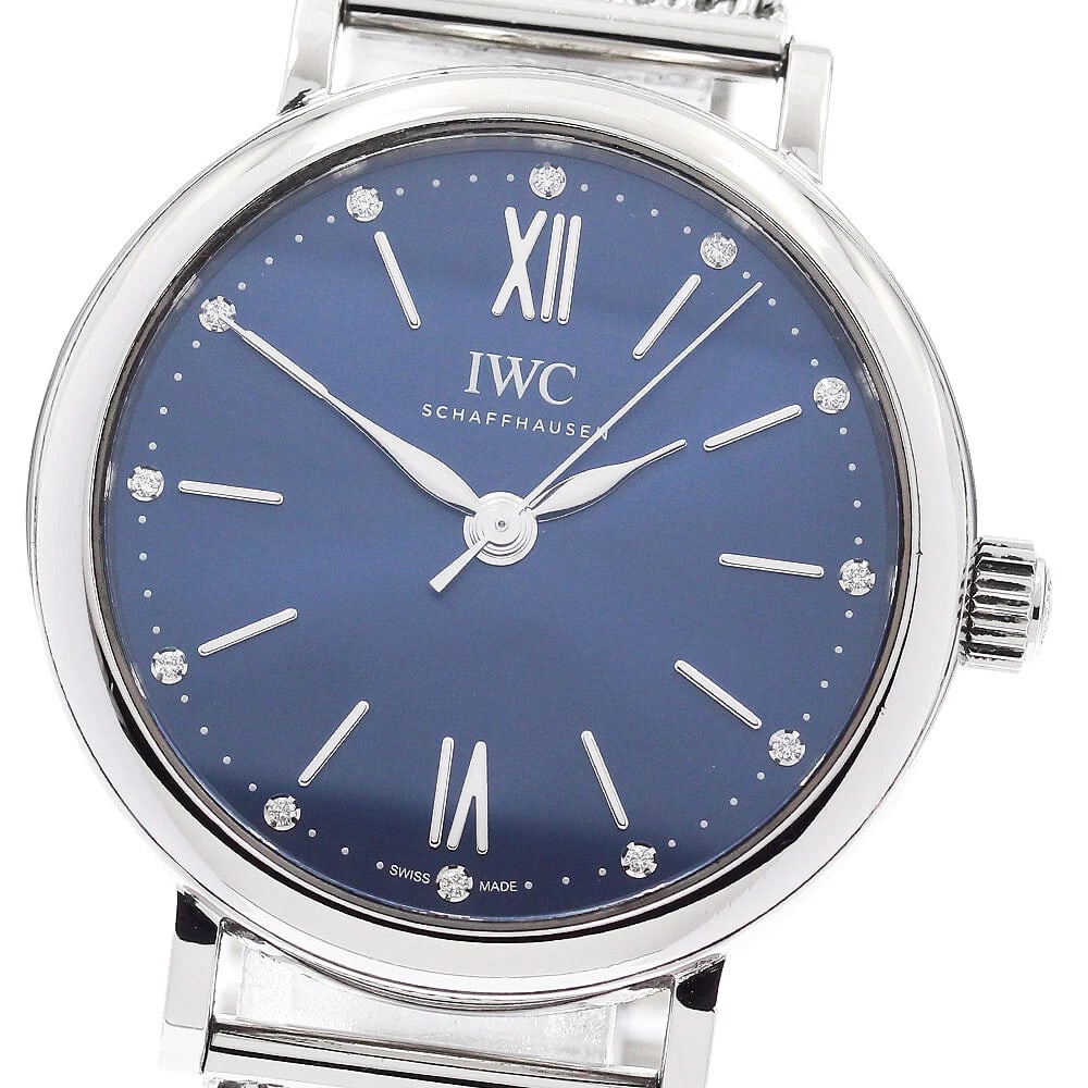 IWC SCHAFFHAUSEN PORTOFINO AUTOMATIC 34 AUTOMATIC WATCH: IWC SCHAFFHAUSEN Portofino Automatic 34 Automatic Watch Brand: IWC SCHAFFHAUSEN Type/Style: Wristwatch Material: Band Material Stainless Steel, Case Material Stainless Steel Color: Band Color Silver,