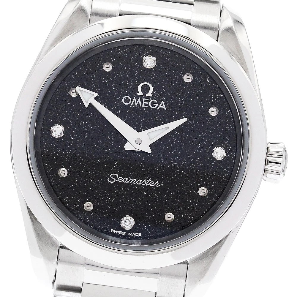 OMEGA SEAMASTER AQUA TERRA QUARTZ WATCH: OMEGA Seamaster Aqua Terra Quartz Watch Brand: OMEGA Type/Style: Wristwatch Material: Band Material Stainless Steel, Case Material Stainless Steel Color: Band Color Silver, Case Color Silver, Dial
