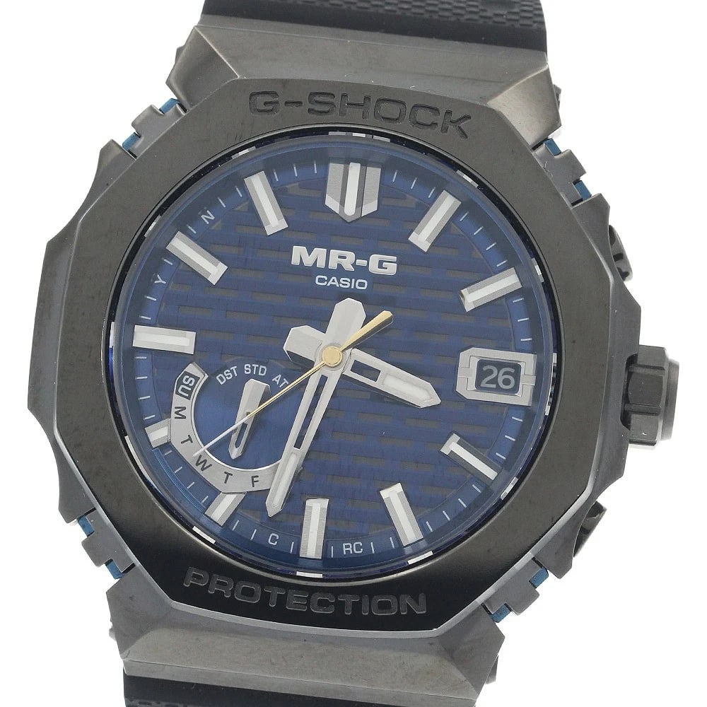 CASIO G SHOCK DAY DATE SOLAR POWERED RADIO WATCH: CASIO G shock Day date Solar Powered Radio Watch Brand: CASIO Type/Style: Wristwatch Material: Band Material rubber, Case Material Titanium/Cobalion Color: Band Color black, Case Color black, Dial