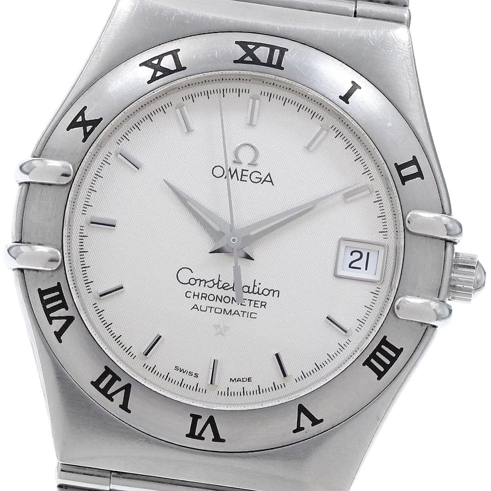 OMEGA CONSTELLATION DATE CHRONOMETER SILVER DIAL AUTOMATIC WATCH: OMEGA Constellation Date chronometer Silver Dial Automatic Watch Brand: OMEGA Type/Style: Wristwatch Material: Band Material Stainless Steel, Case Material Stainless Steel Color: Band Color Silver,