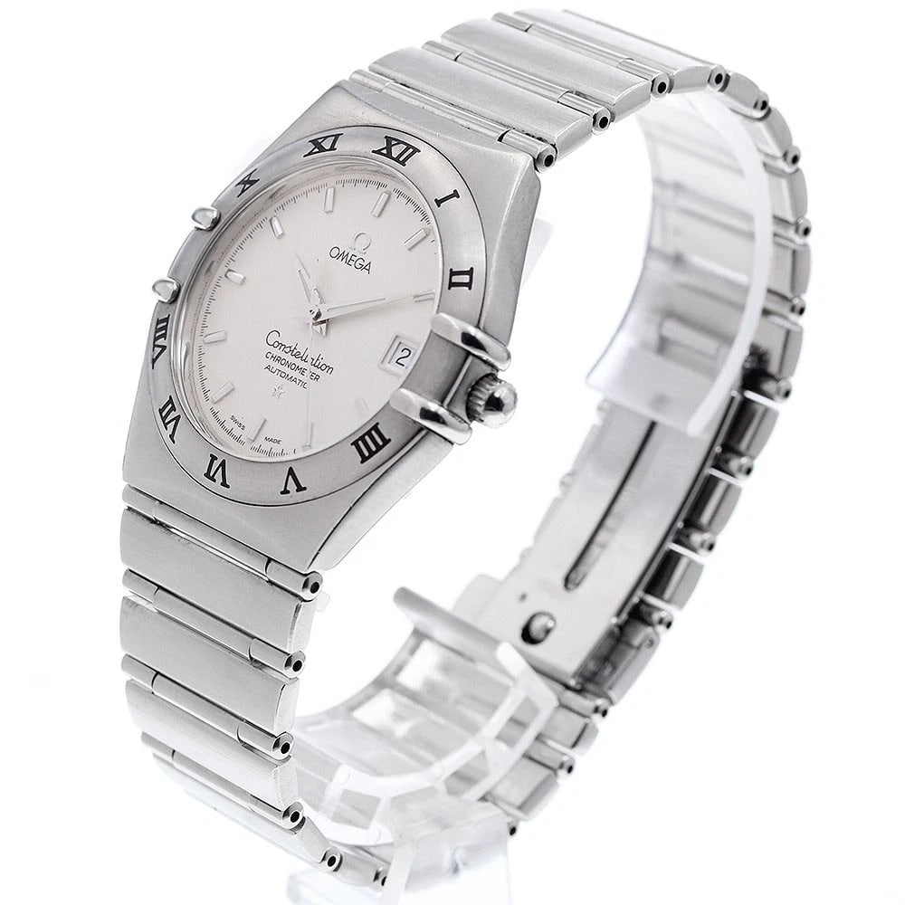 OMEGA CONSTELLATION DATE CHRONOMETER SILVER DIAL AUTOMATIC WATCH - 2