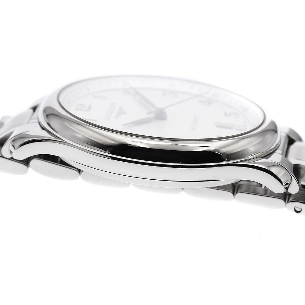 LONGINES MASTER COLLECTION DATE SILVER DIAL AUTOMATIC WATCH - 4