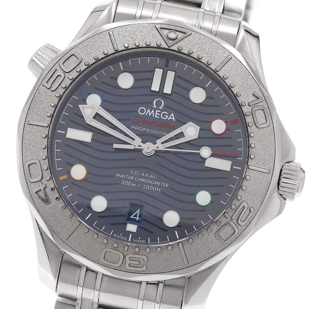 OMEGA SEAMASTER BEIJING OLYMPICS AUTO WATCH: OMEGA Seamaster Beijing Olympics Auto Watch Brand: OMEGA Type/Style: Wristwatch Material: Band Material Stainless Steel, Case Material Stainless Steel Color: Band Color Silver, Case Color Silver, Dial