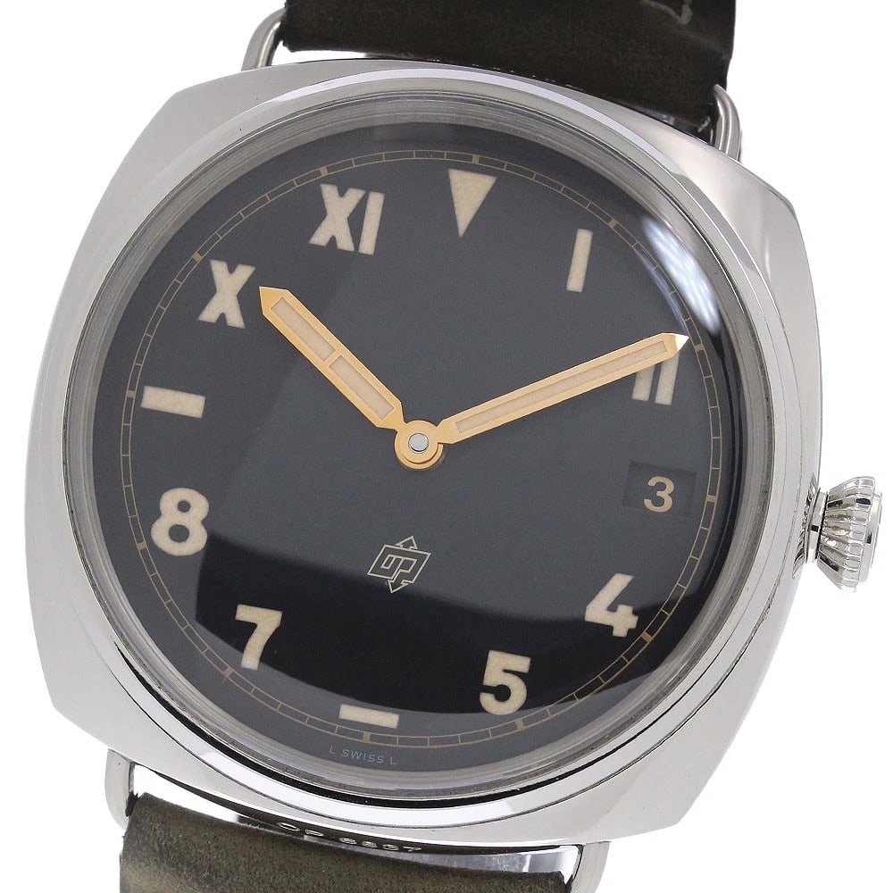 PANERAI RADIOMIR CALIFORNIA BLACK DIAL HAND WINDING WATCH (1 of 4)